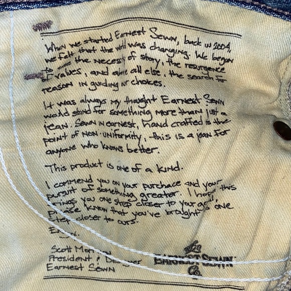 🔴 2/$25 S|A|L|E Earnest Sewin | Slightly Boot Cut - Picture 5 of 16